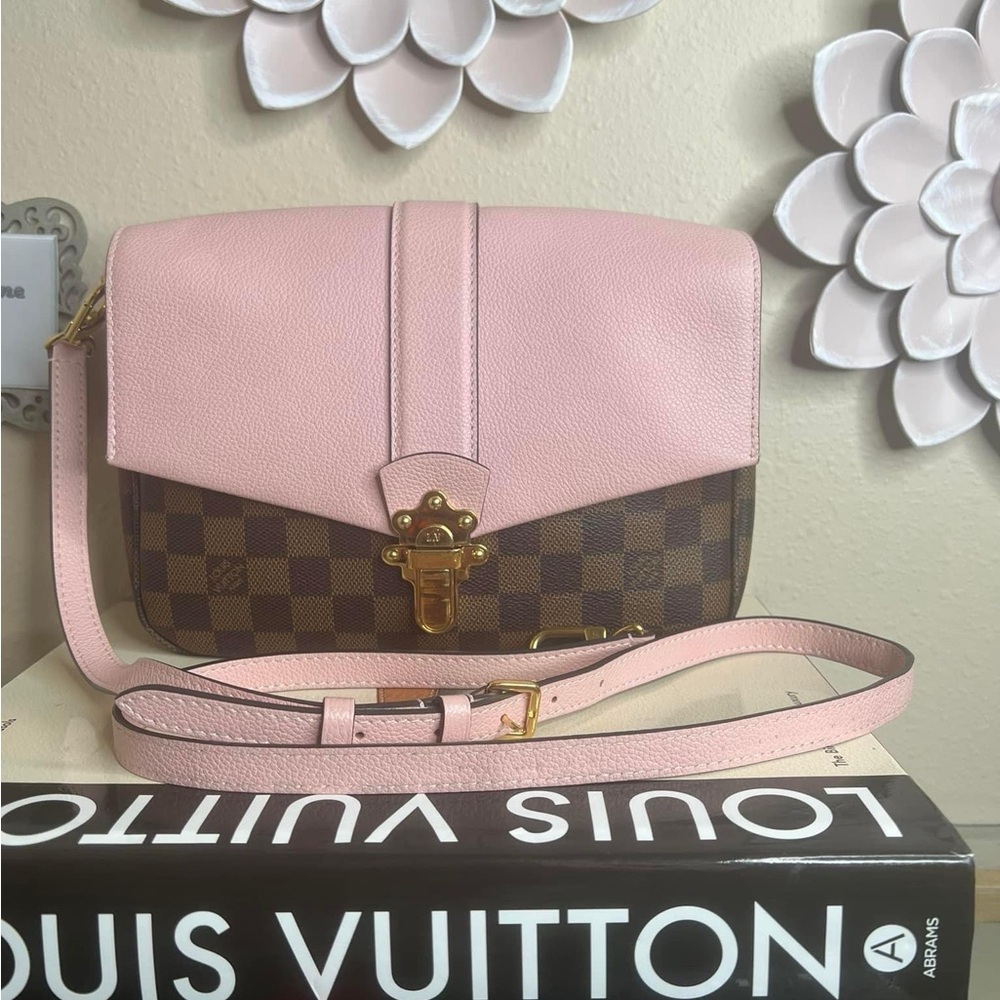 LOUIS VUITTON DAMIER EBENE CLAPTON CROSSBODY BAG